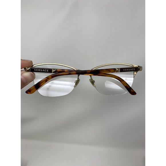 Versace Eyeglasses Mod. 1218 1344 Frames 53 [] 17 Flex Hinges Italy